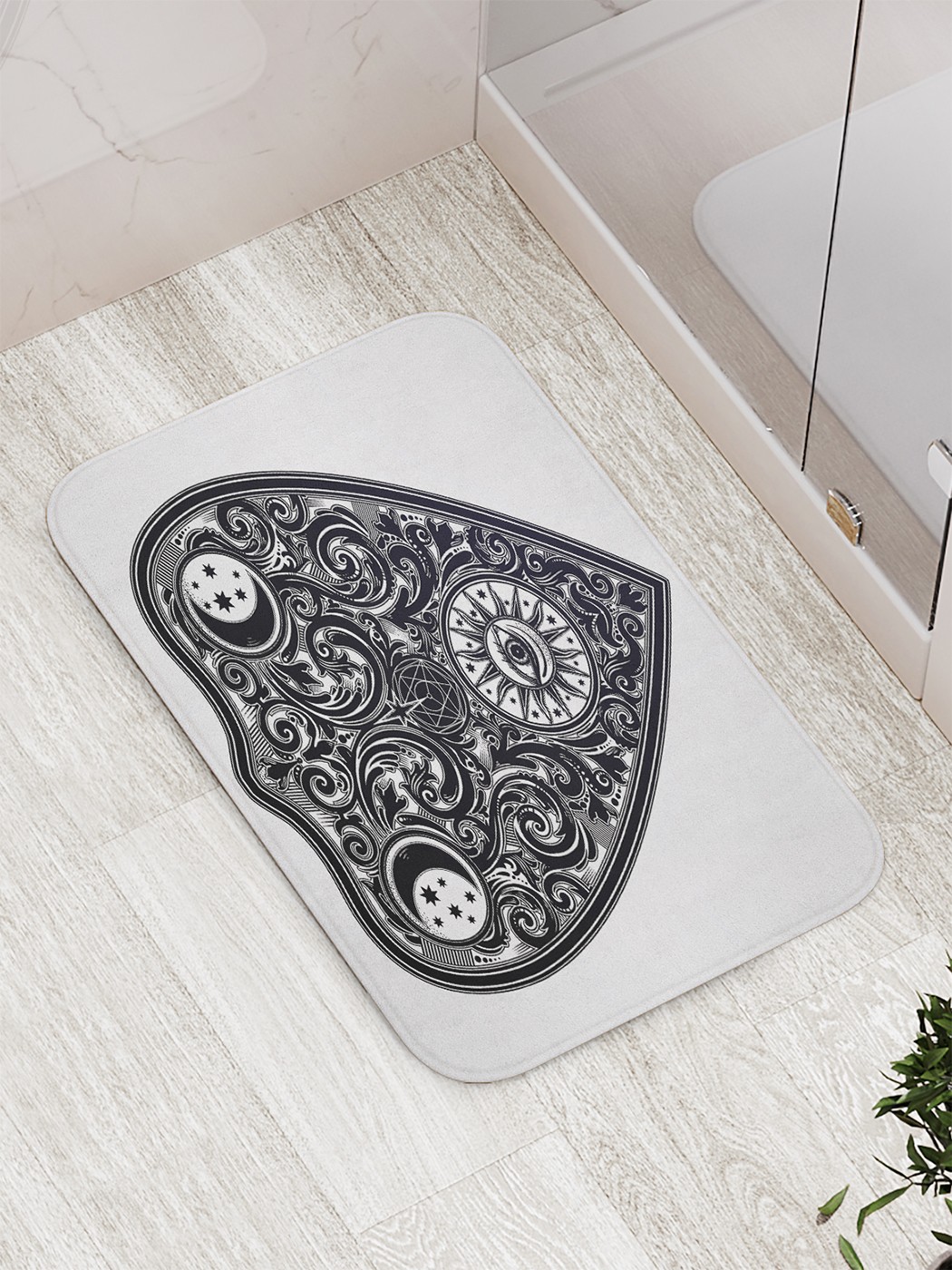 

bath_66944 Коврик противоскользящий для ванной, сауны, бассейна, 77х52 см