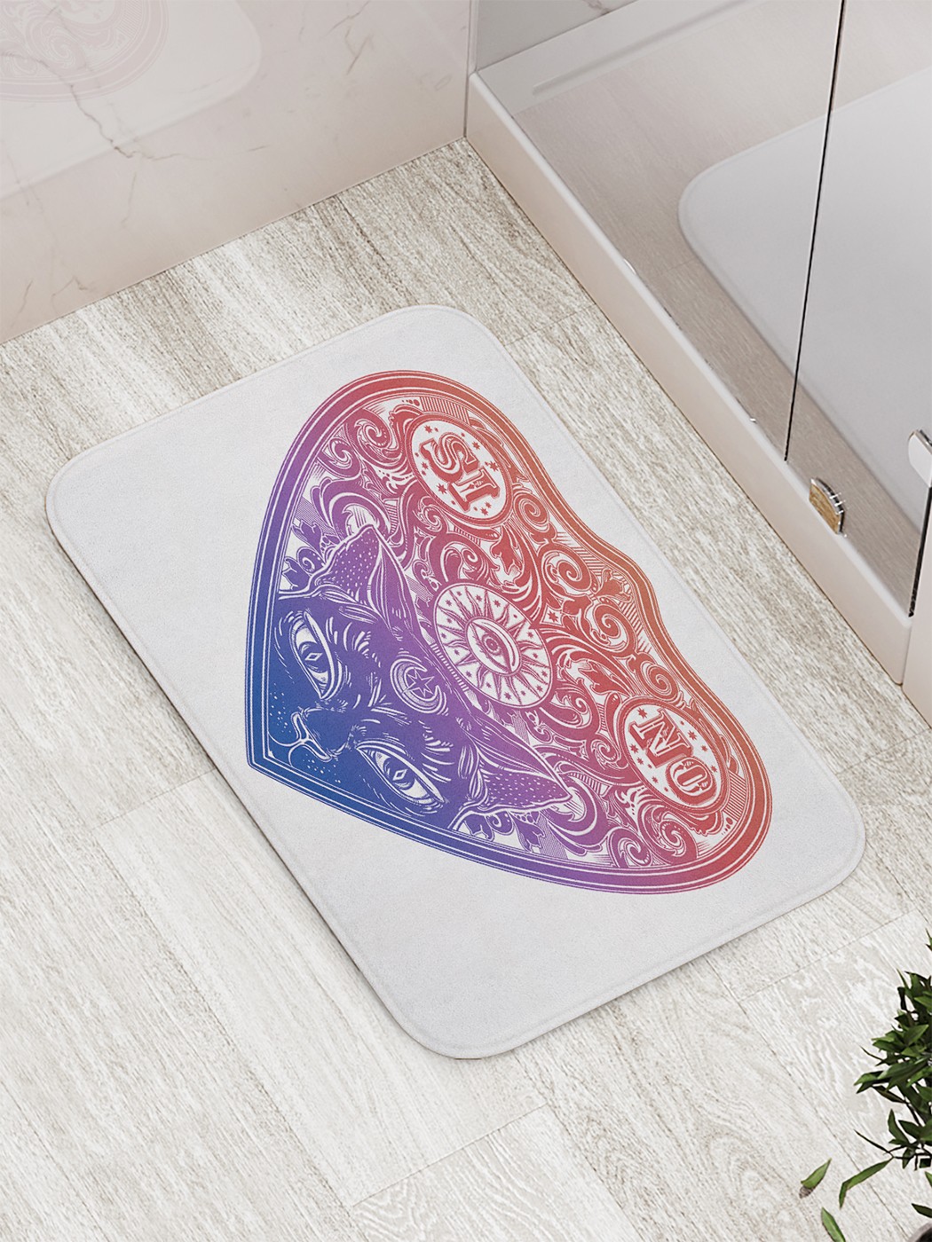 

bath_66940 Коврик противоскользящий для ванной, сауны, бассейна, 77х52 см