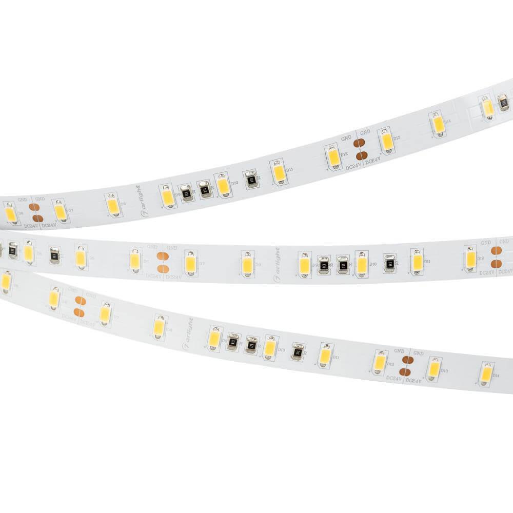 фото Светодиодная лента arlight 30w/m 60led/m 5630smd теплый белый 5m 024395