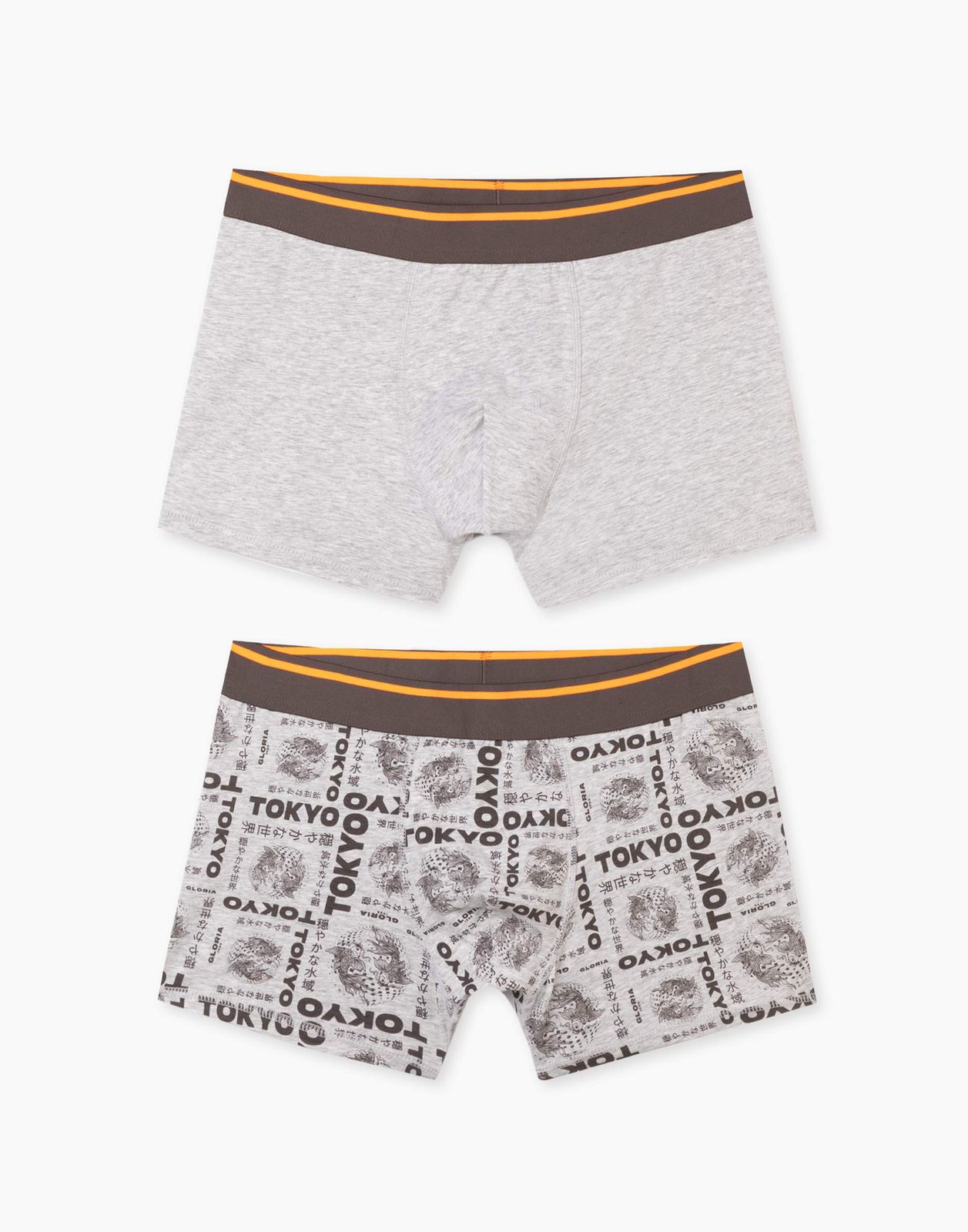 

Комплект трусов мужских 2 шт. Gloria Jeans BUW003451 разноцветный L/182, BUW003451