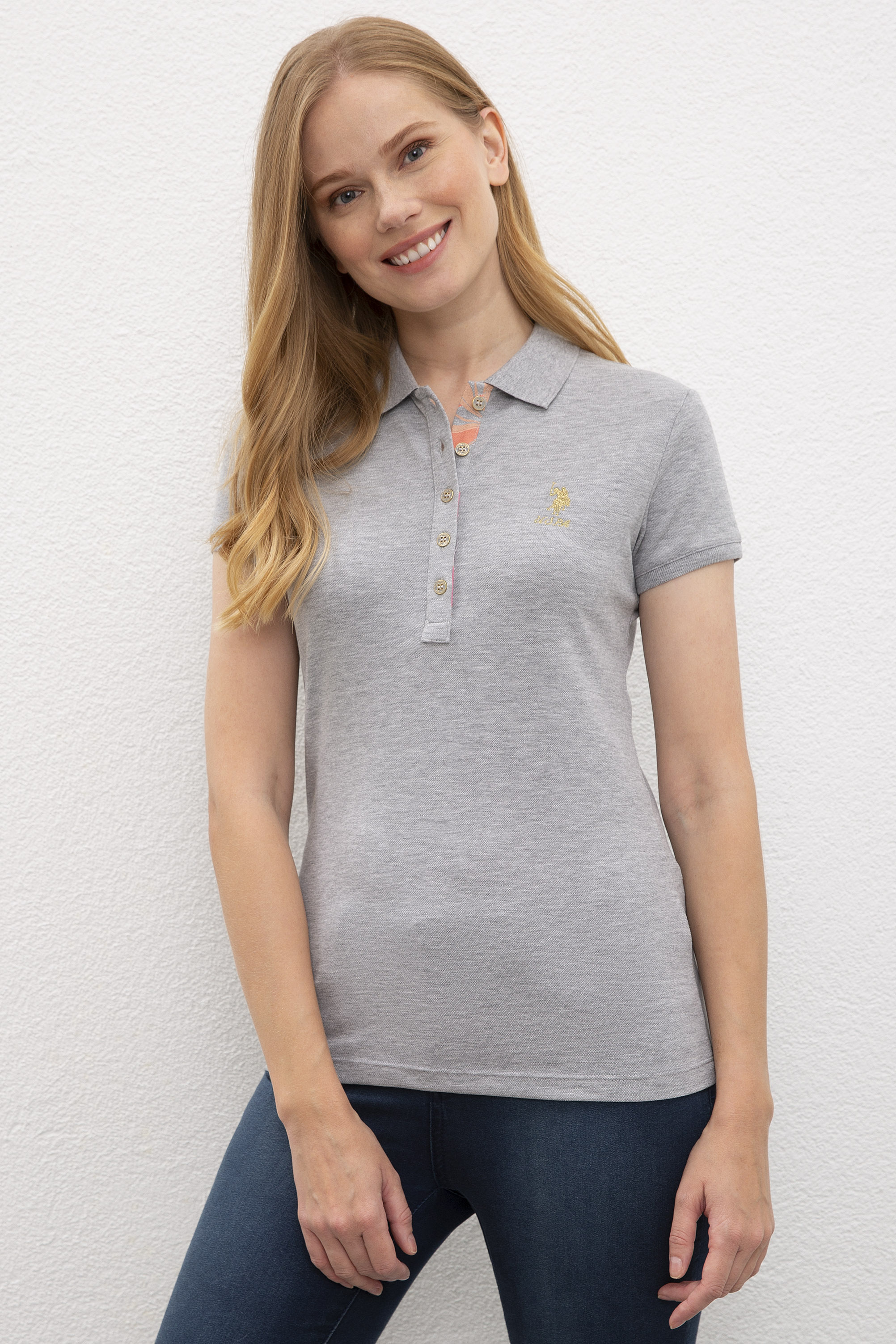 

Футболка женская U.S. POLO Assn. G082SZ0110RP01IY020-011 серая S, G082SZ0110RP01IY020-011