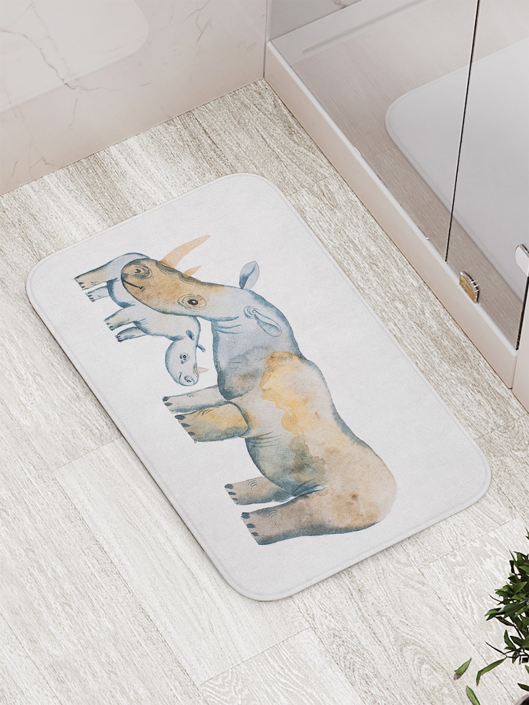 

bath_66915 Коврик противоскользящий для ванной, сауны, бассейна, 77х52 см