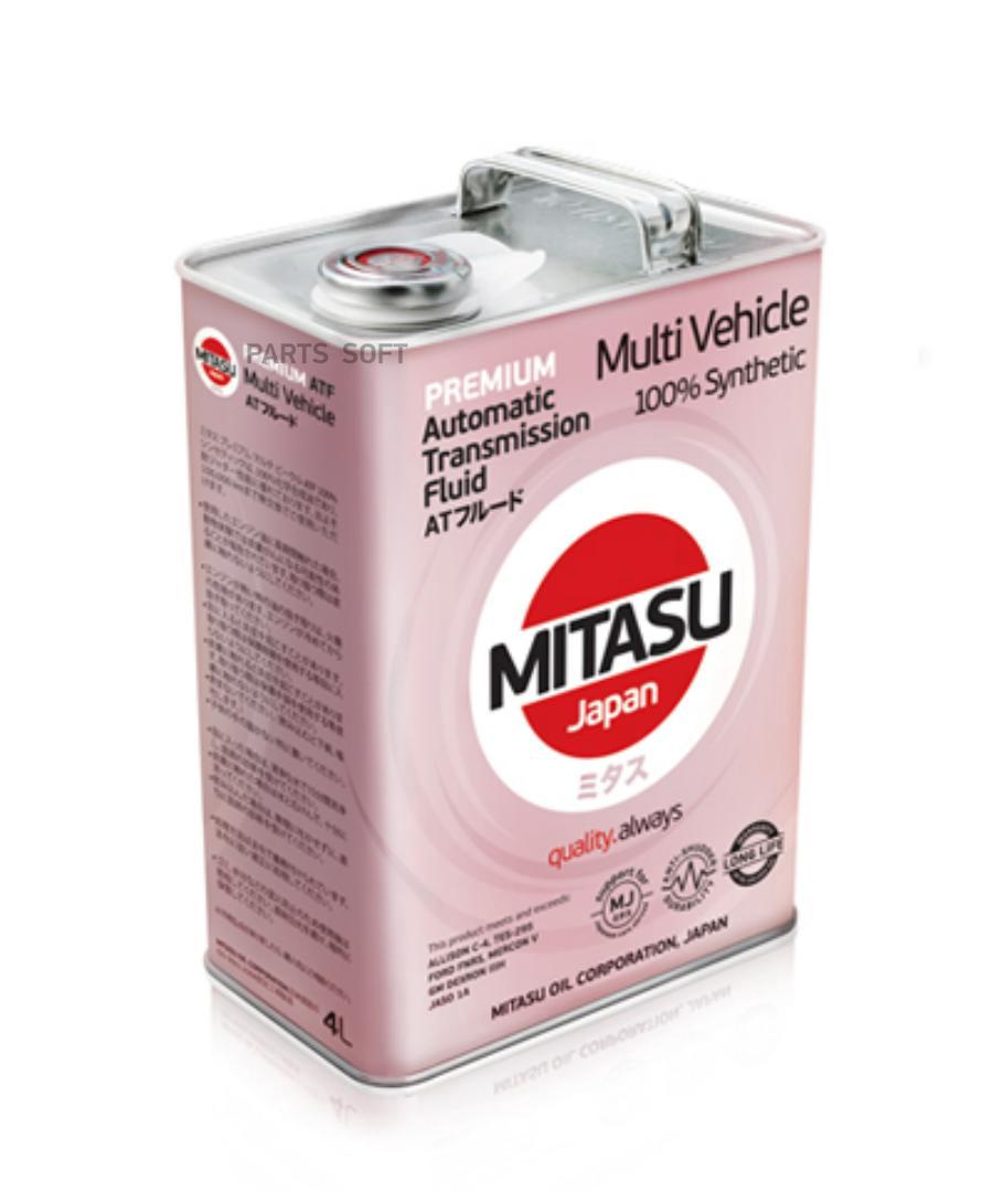 Жидкость для АКПП MITASU MJ328/4 синтетика, 4 л