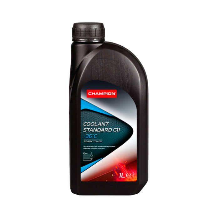 фото Антифриз (концентрат) 1л - anti-freeze standard g11 концентрат синий champion oil 8228742