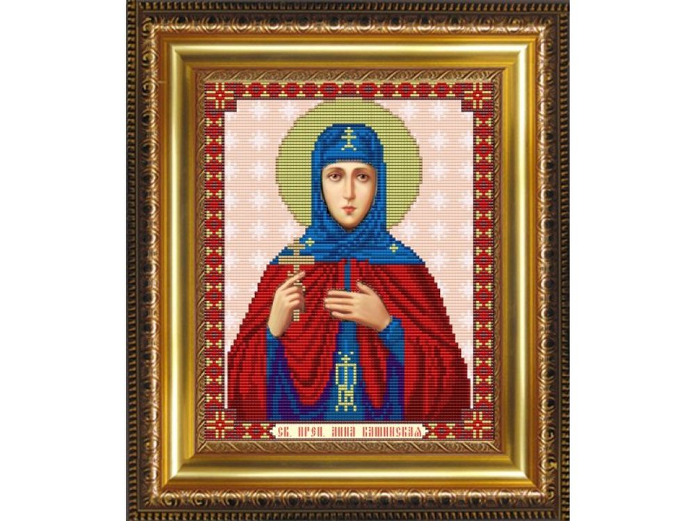 

Рисунок на ткани «Св. Мученица Анна»