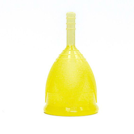 Чаша менструальная Хорс Тюльпан L желтый