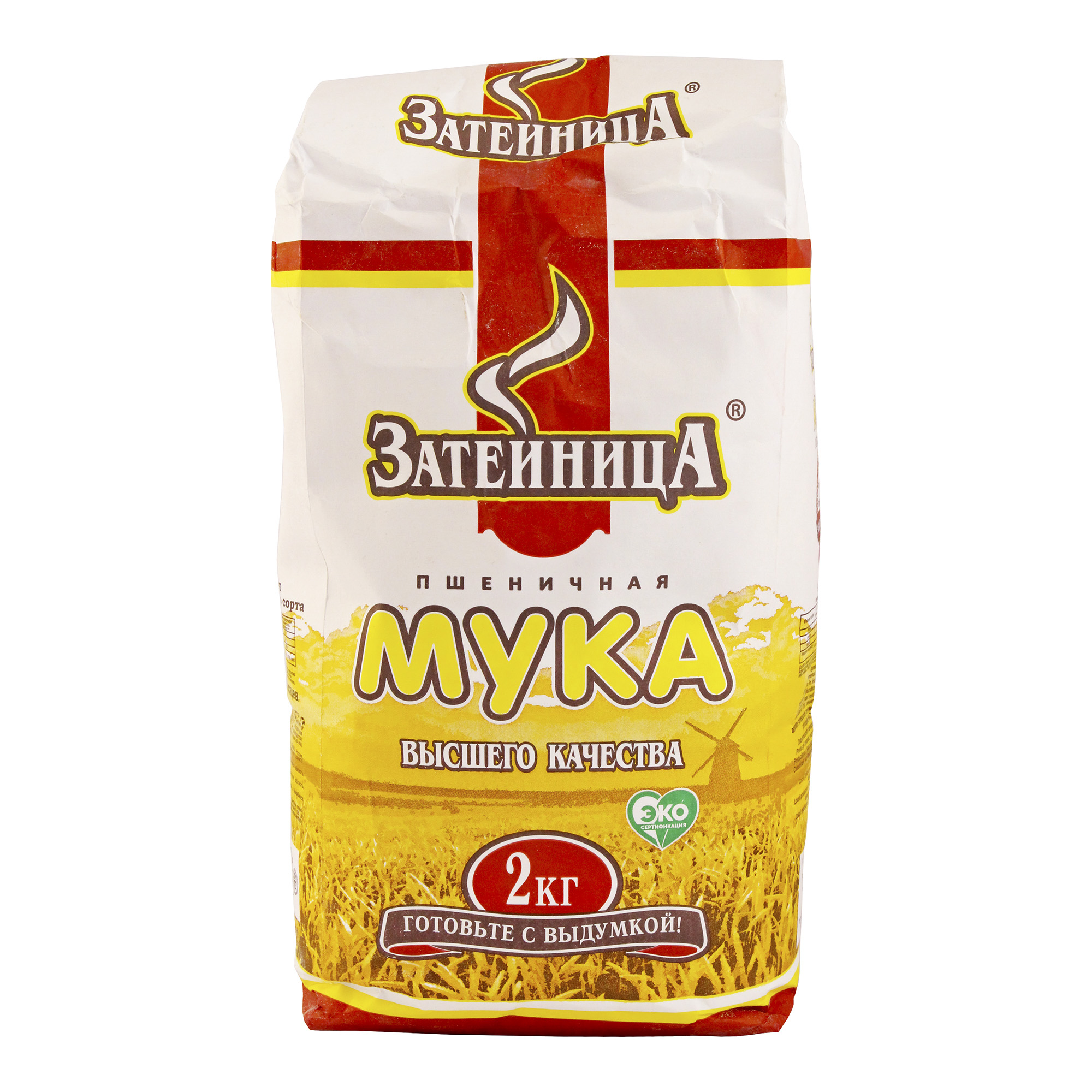 

Мука Затейница пшеничная высший сорт 2 кг