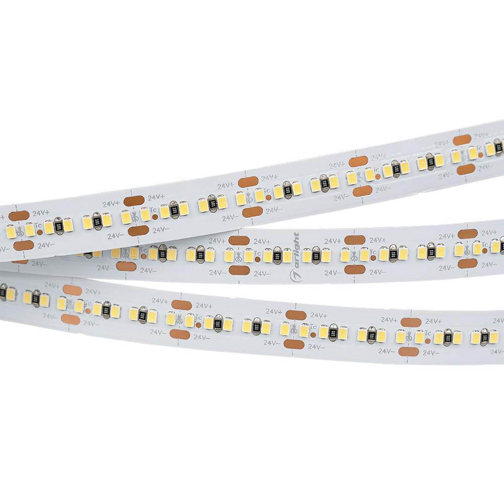 фото Светодиодная лента arlight 21,6w/m 300led/m 2216smd теплый белый 5m 023591