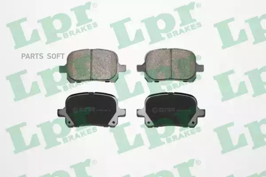 

Тормозные колодки Lpr дисковые 05P712