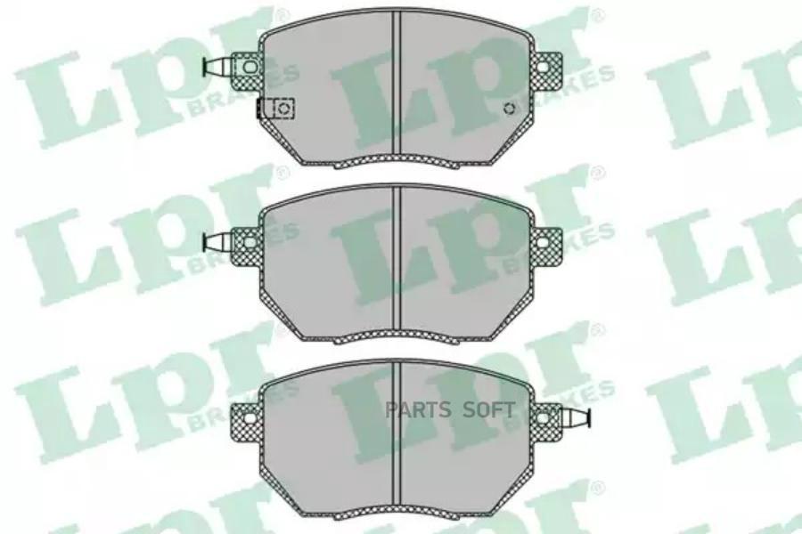 

Тормозные колодки Lpr дисковые 05P1342