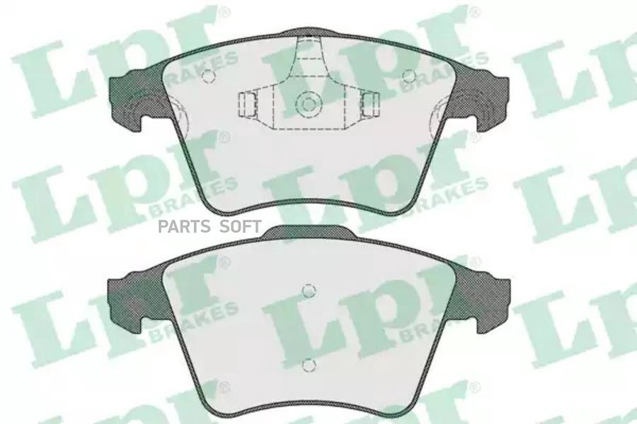

Тормозные колодки Lpr дисковые 05P1526