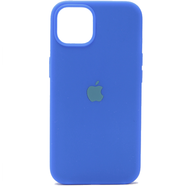 

Чехол iPhone 15 Pro Silicon Сase APL WS (с лого), синий № 6 (IS793370)