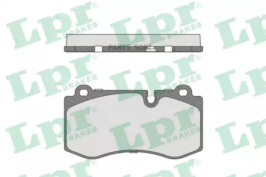 

Тормозные колодки Lpr дисковые 05P1506
