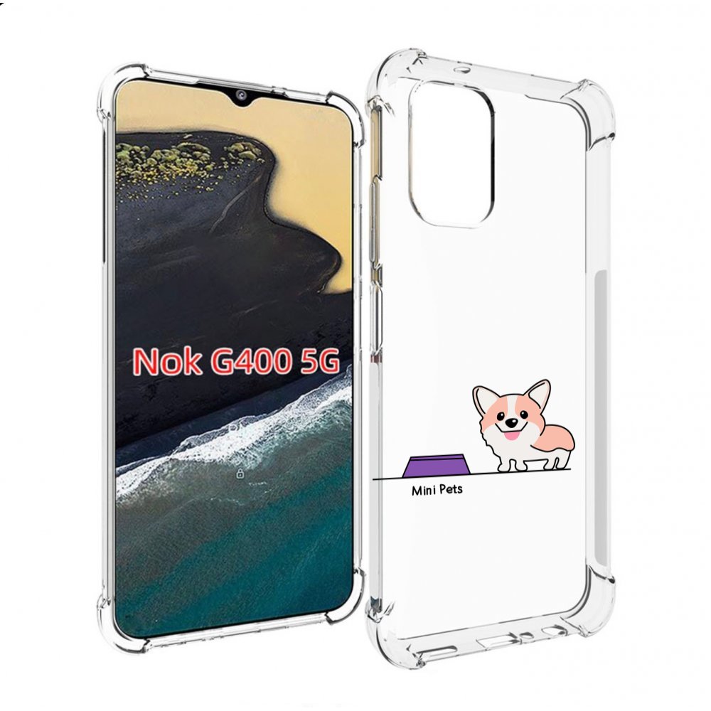 

Чехол MyPads мини-питомец детский для Nokia G400 5G, Прозрачный, Tocco