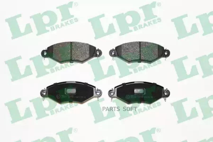 

Тормозные колодки Lpr дисковые 05P708