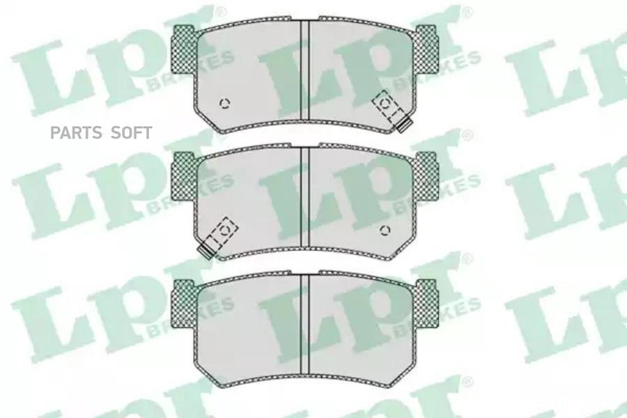 

Тормозные колодки Lpr дисковые 05P1210