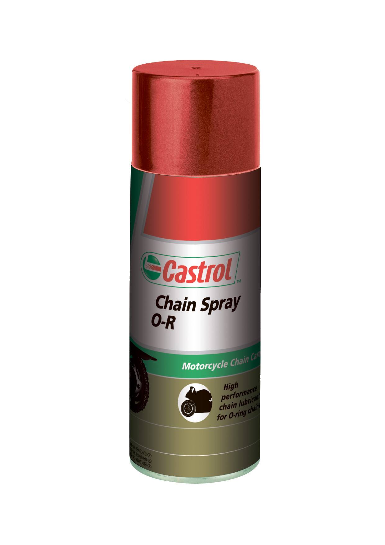 фото Смазка-спрей castrol chain spray or 12 x для цепей мотоциклов 0,4л.