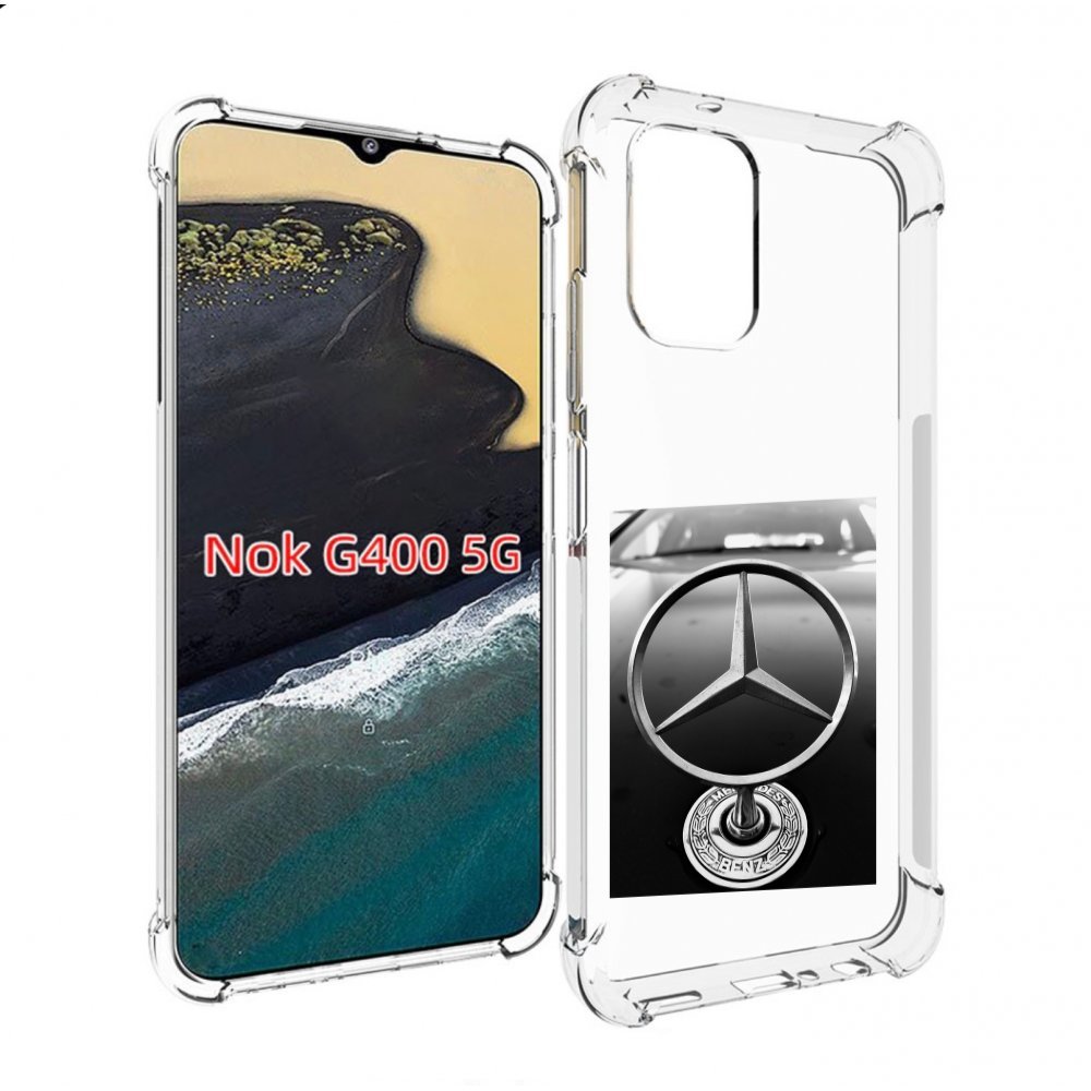

Чехол MyPads mercedes 6 мужской для Nokia G400 5G, Прозрачный, Tocco