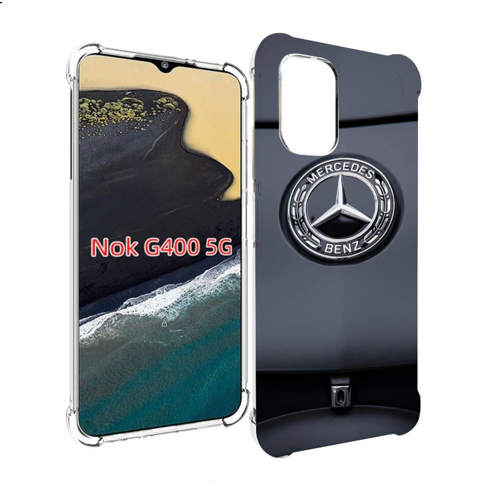 

Чехол MyPads мерседес 7 мужской для Nokia G400 5G, Прозрачный, Tocco
