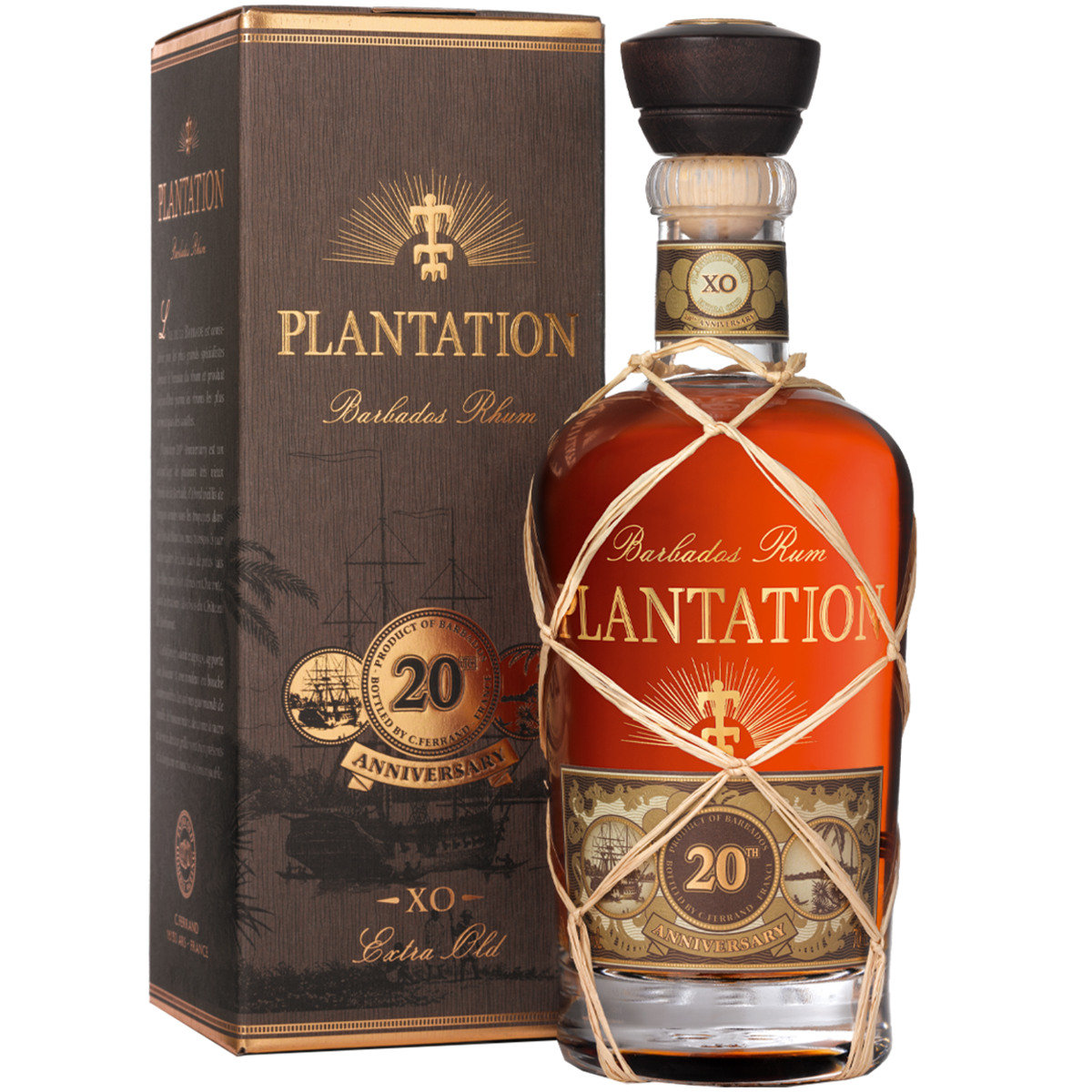 

Ром Plantation Barbados XO 20 Anniversary Extra Old 0,7 л в подарочной упаковке