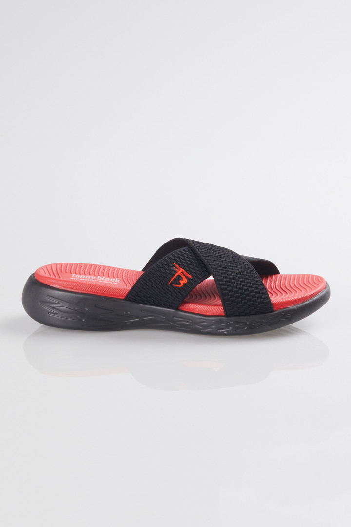 

Шлепанцы женские Tonny Black TBF107_316 черные 40 EU, TBF107_316
