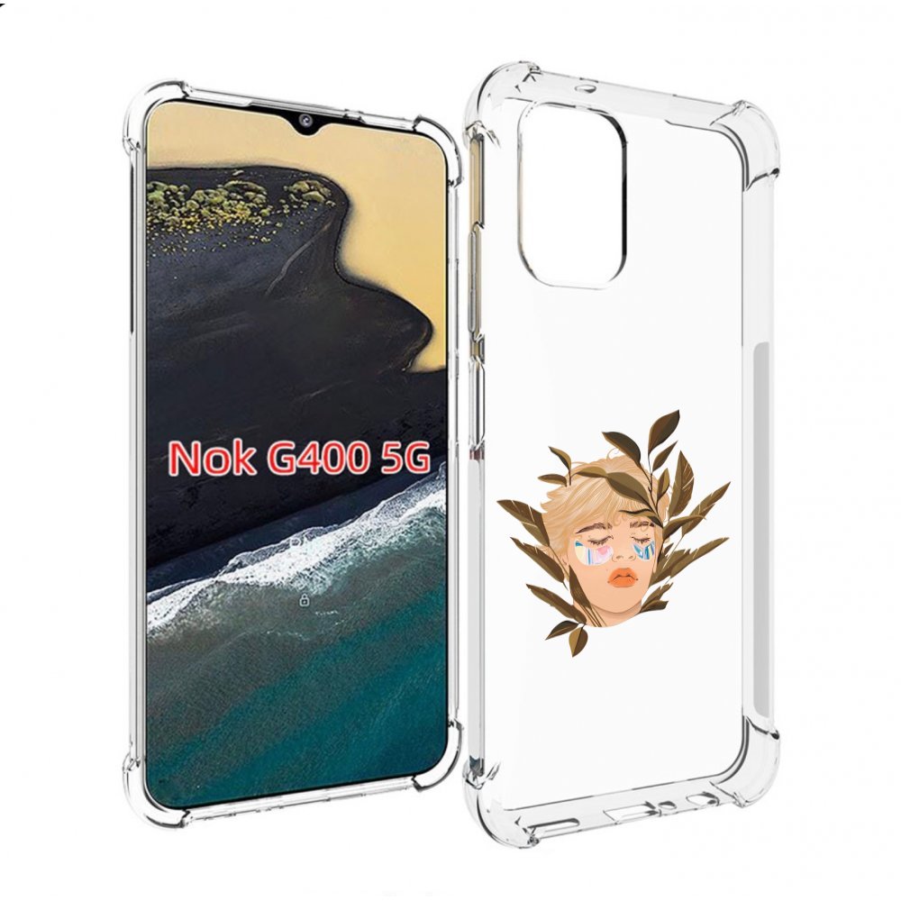 

Чехол MyPads лицо-с-патчами для Nokia G400 5G, Прозрачный, Tocco