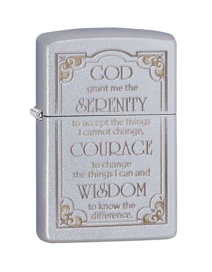 

Зажигалка ZIPPO Classic с покрытием Satin Chrome™, латуньсталь, серебристая, матовая, Серебристый, Classic