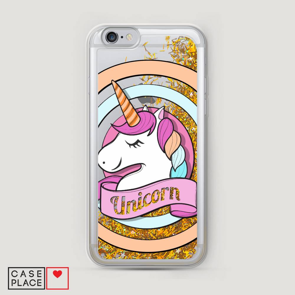 

Чехол Awog на Apple iPhone 6S / Айфон 6S "Unicorn зефирный", Разноцветный, 0104S90-1