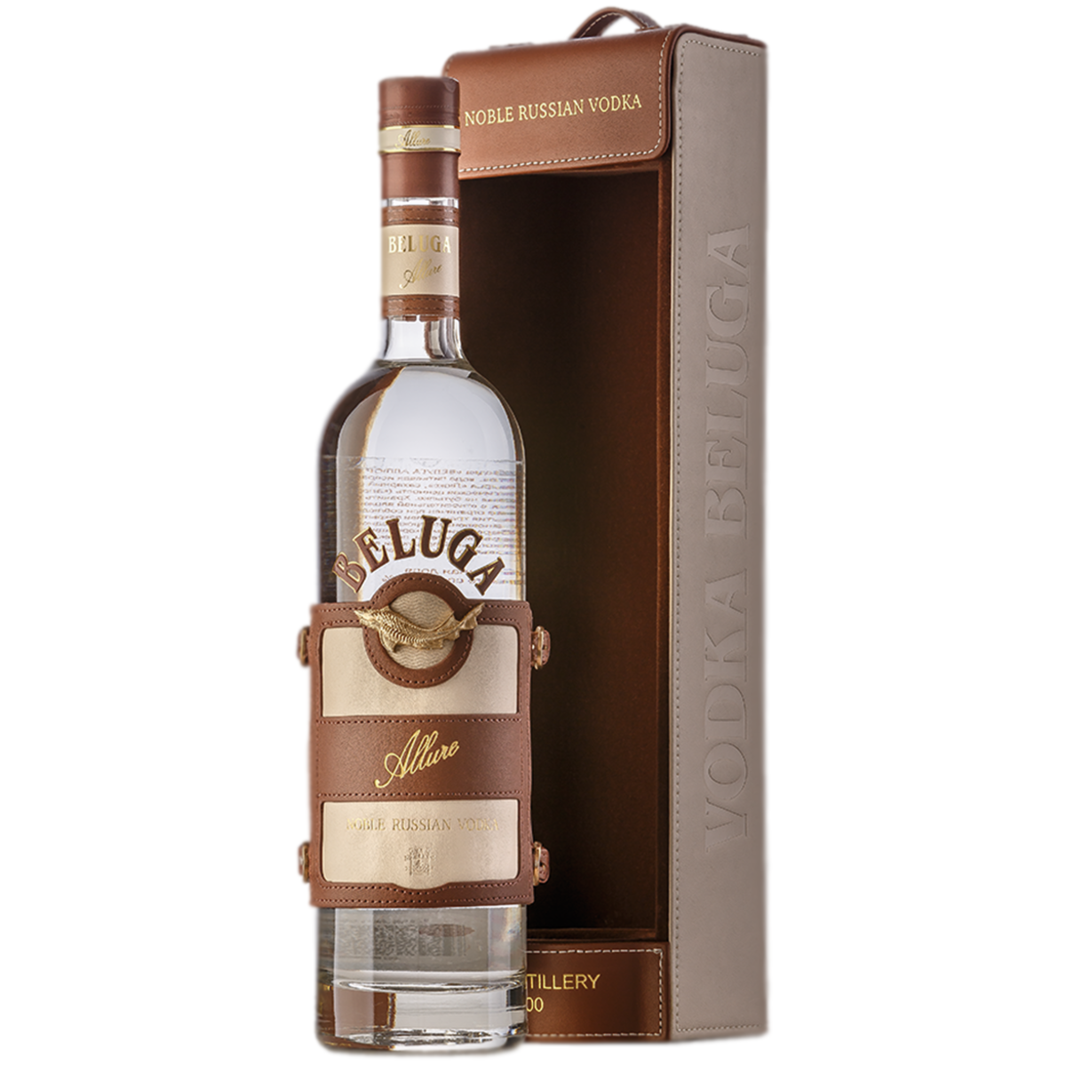 

Водка Beluga Allure 0,7 л в подарочной упаковке кожа