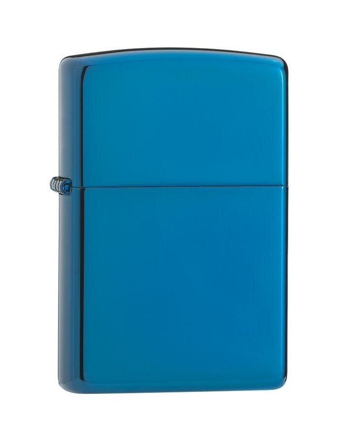 

Зажигалка ZIPPO Classic с покрытием Sapphire™, латуньсталь, синяя, глянцевая, Синий, Classic