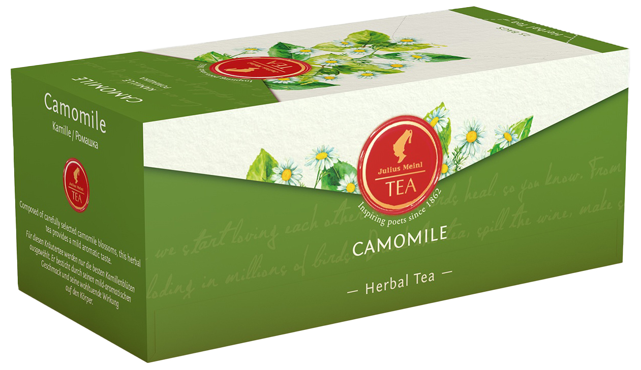 фото Чай травяной julius meinl camomile, 25 пак.