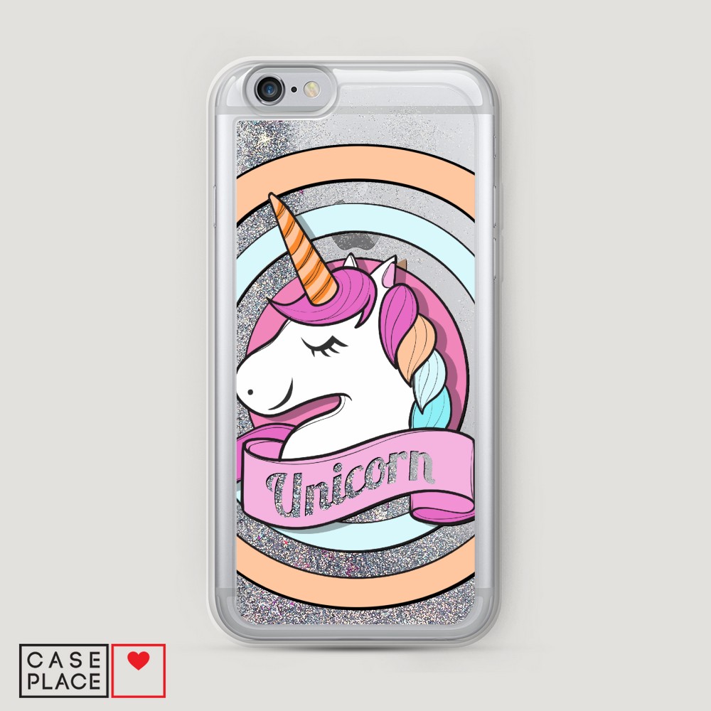 

Чехол Awog на Apple iPhone 6 / Айфон 6 "Unicorn зефирный", Разноцветный, 10491-1