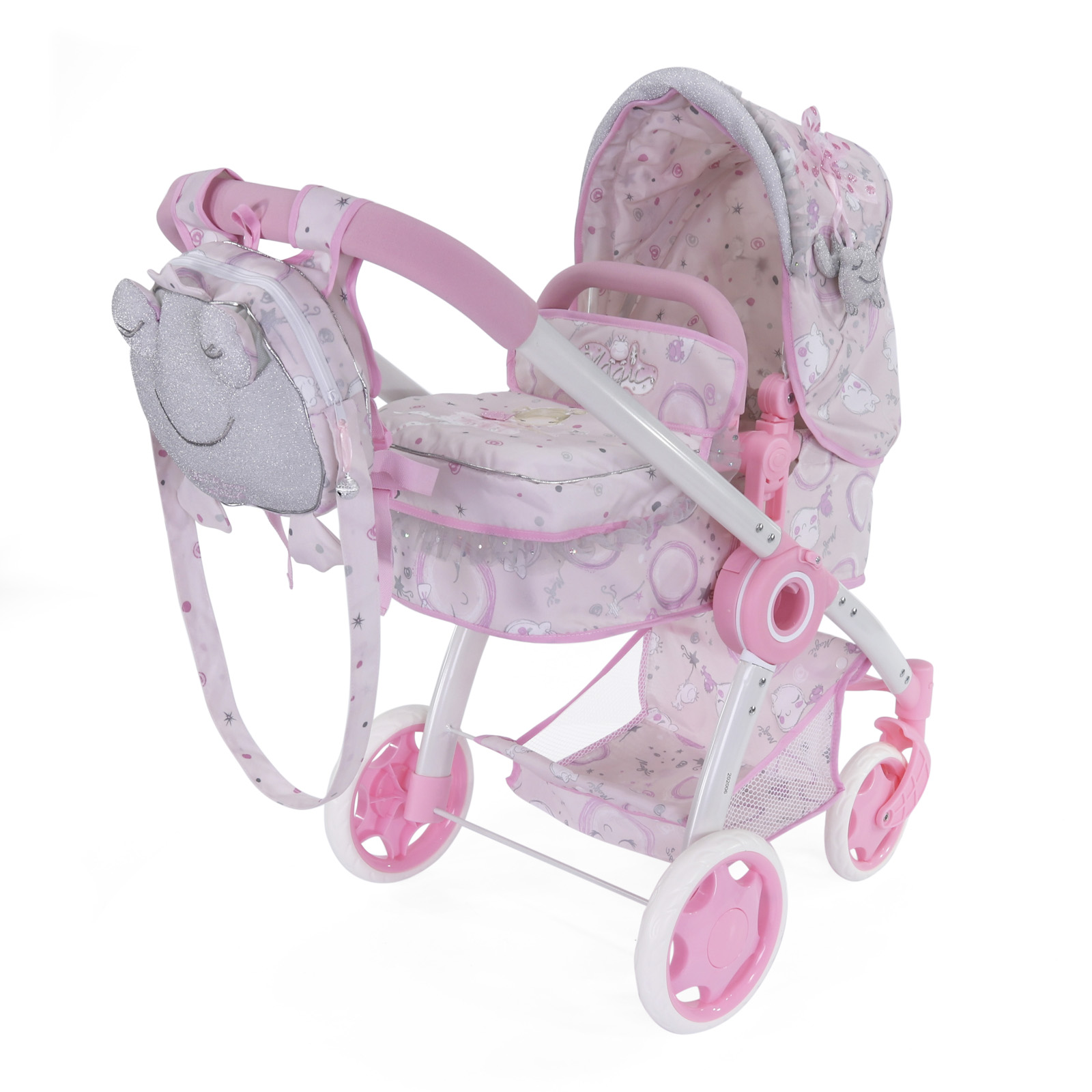 

Коляска для кукол DeCuevas Toys трансформер 3 в 1 серии Мария, 70 см 80534