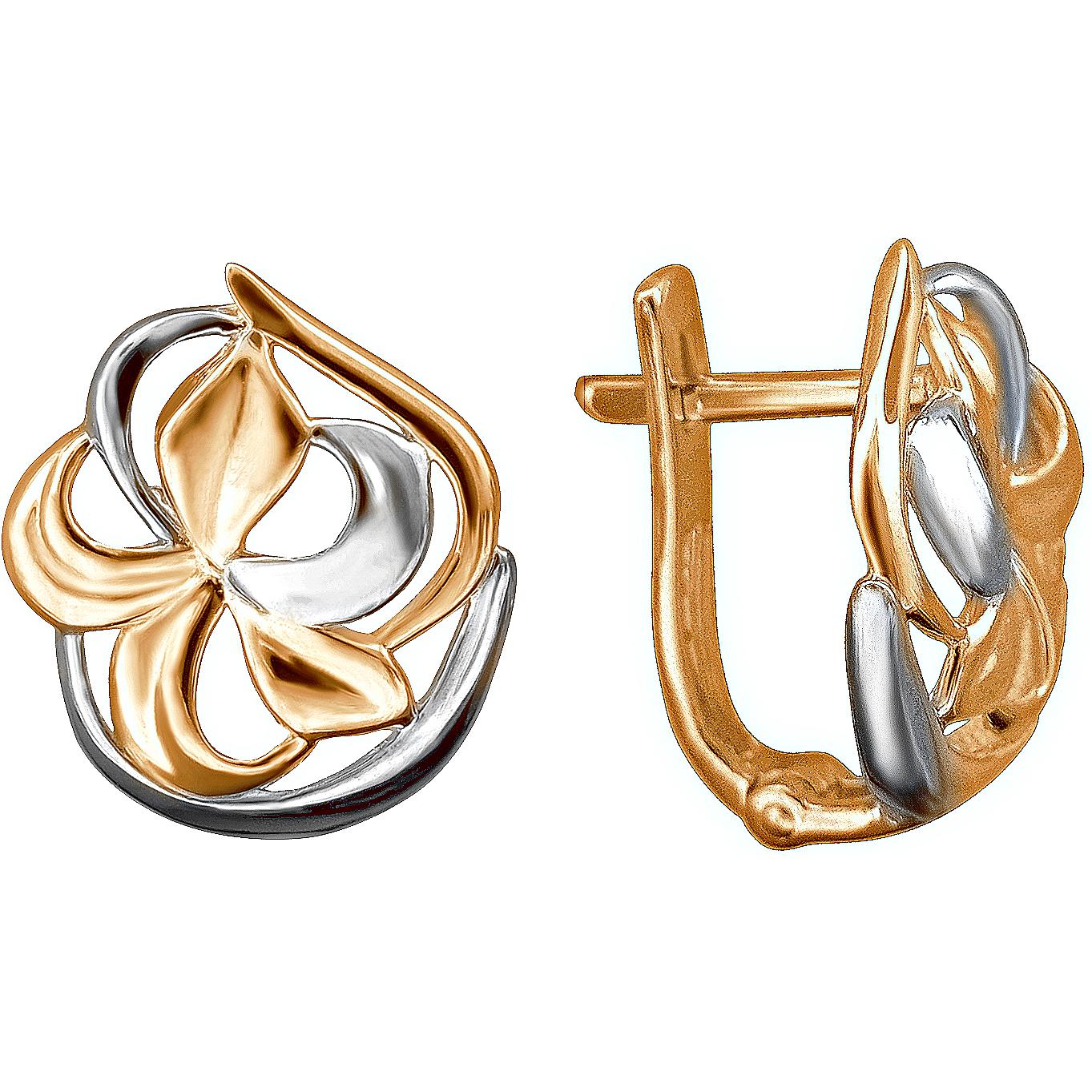 

Серьги женские из золота Эстет 01С0112621Р, без вставки, 01С0112621Р