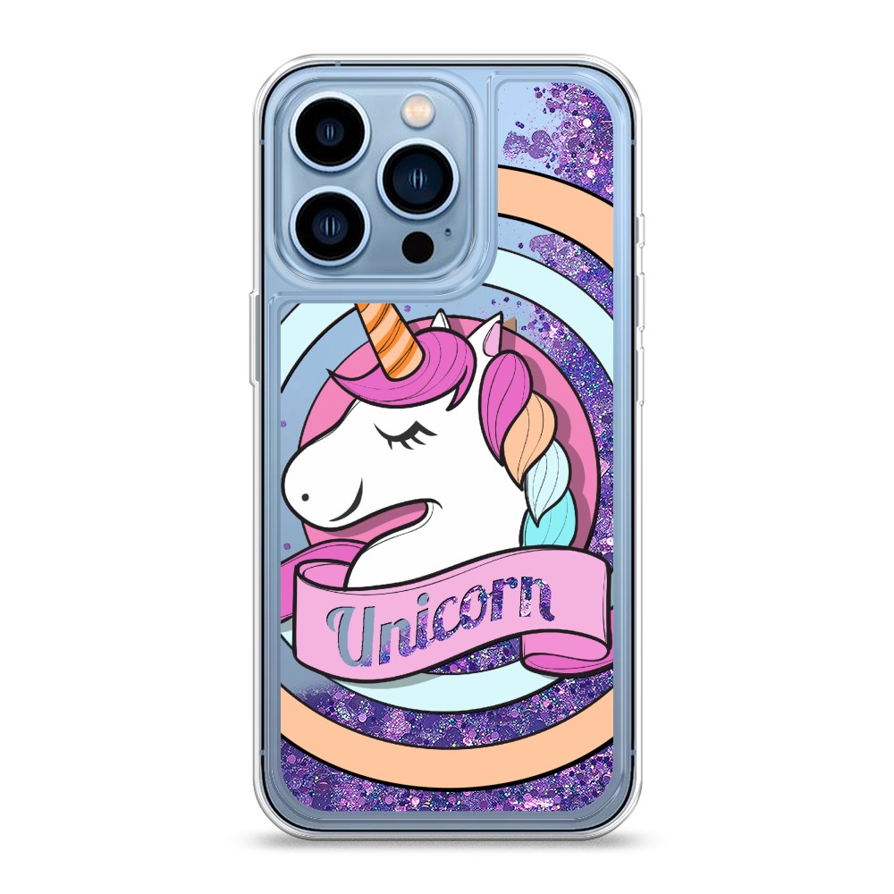 

Чехол Awog на Apple iPhone 13 Pro / Айфон 13 Pro "Unicorn зефирный", Разноцветный, 14392-1