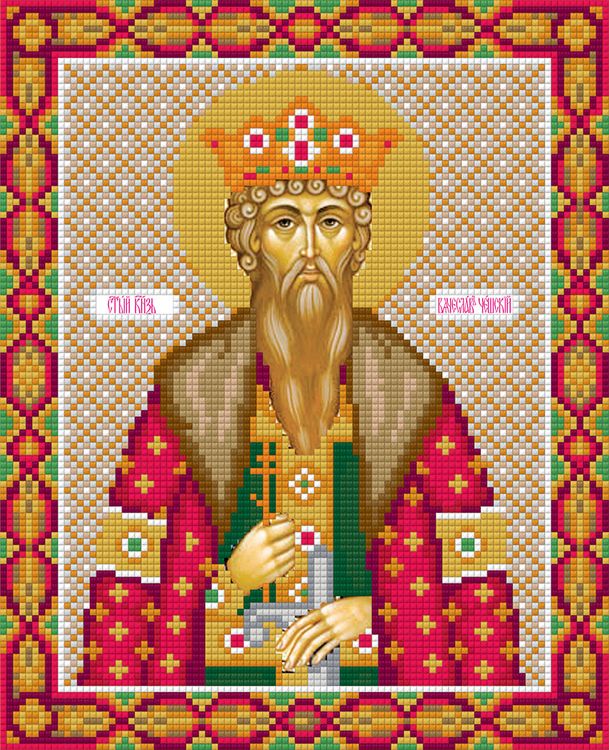 

Алмазная вышивка Фрея «Икона Святого князя Вячеслава Чешского»