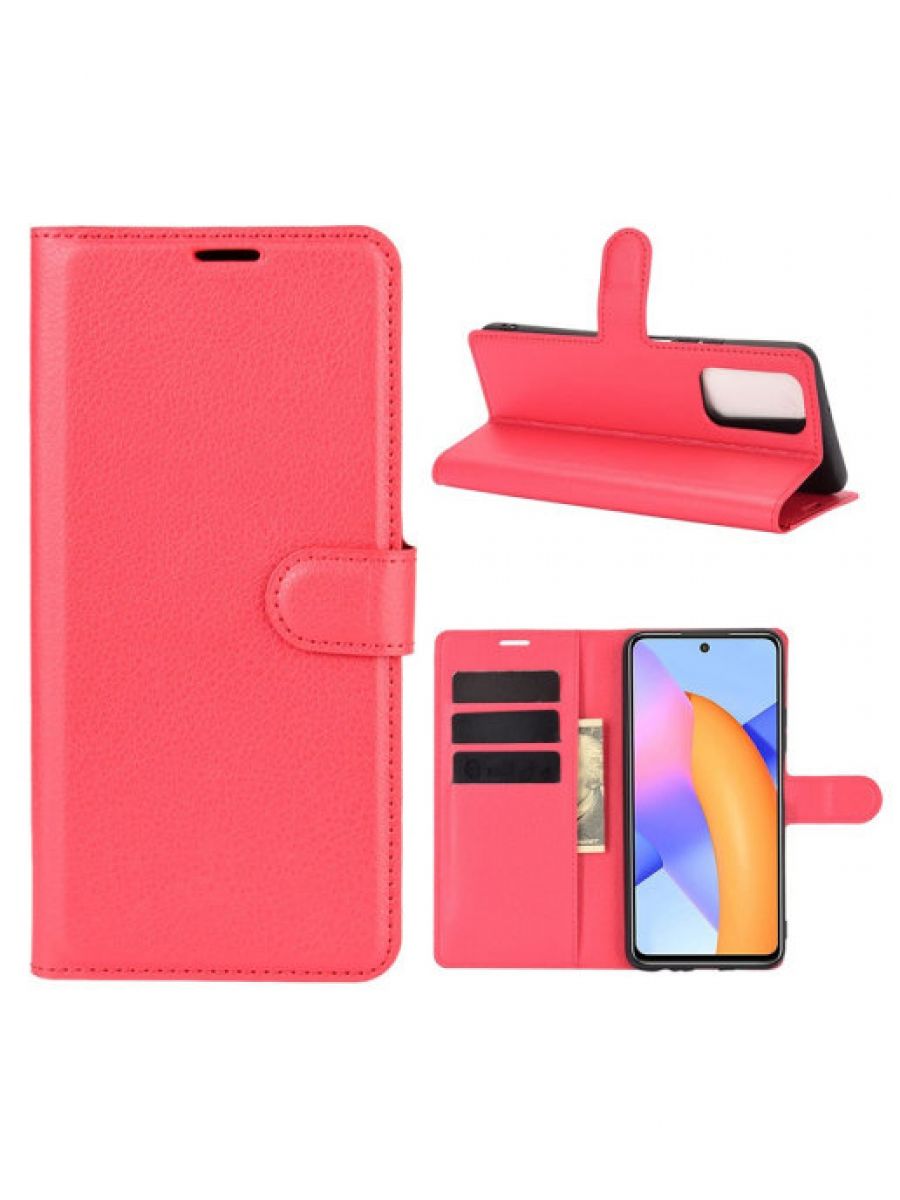 

Brodef Wallet чехол книжка для Honor 10X Lite фиолетовый
