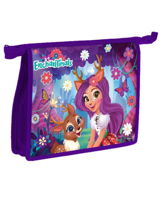 

PrioritY / Папка д/тетрадей на молнии молния сверху А5: Mattel Enchantimals, Enchantimals