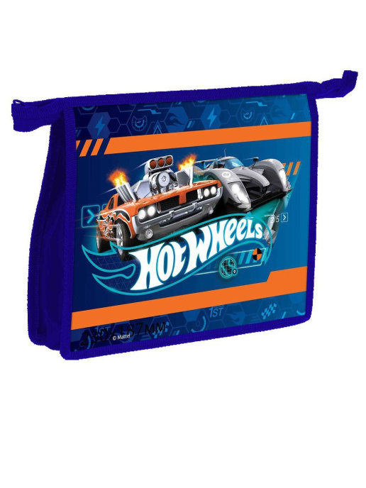 

PrioritY / Папка д/тетрадей на молнии молния сверху А5: Mattel Hot Wheels, Hot Wheels