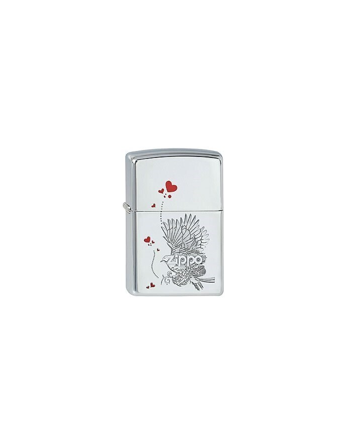 

Зажигалка Zippo Bird 312, Серебристый, Bird 312
