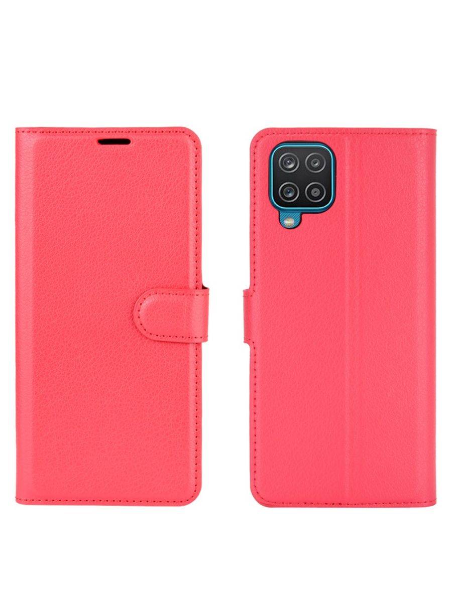 

Brodef Wallet чехол книжка для Samsung Galaxy A12 фиолетовый