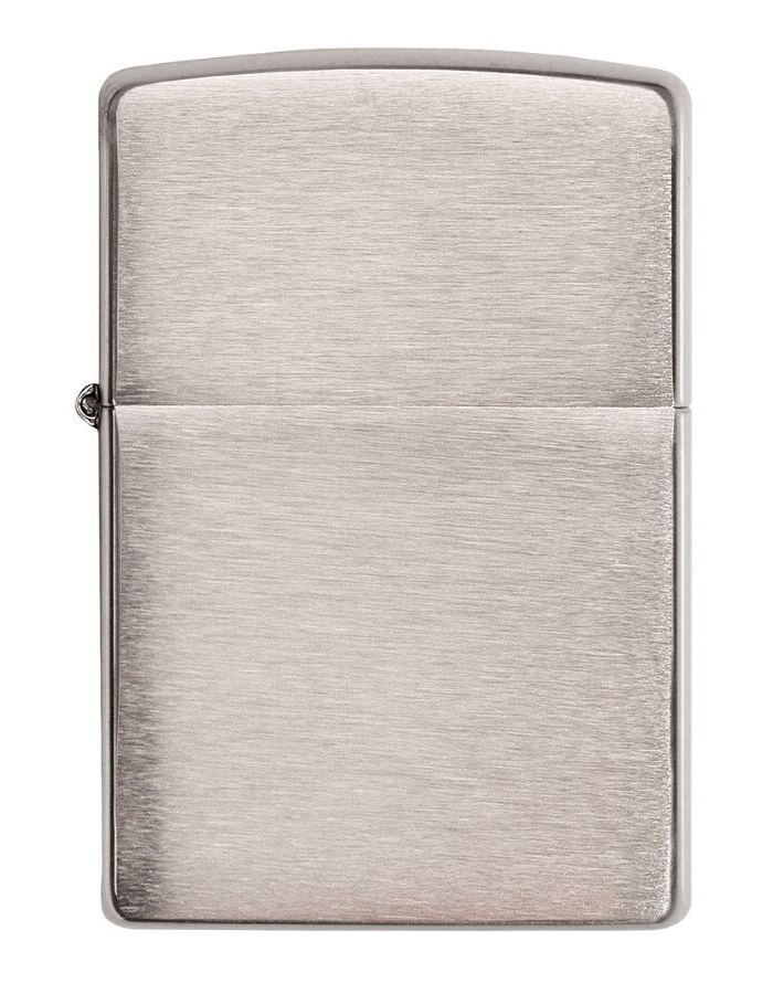 

Зажигалка ZIPPO Armor™ c покрытием Brushed Chrome, латуньсталь, серебристая, матовая, Серебристый, Armor™