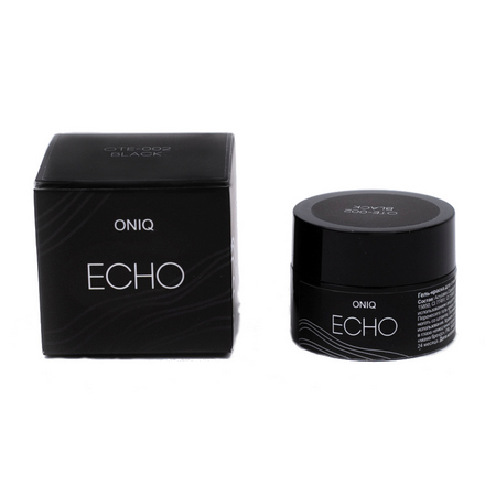 фото Гель-краска для стемпинга oniq echo, black