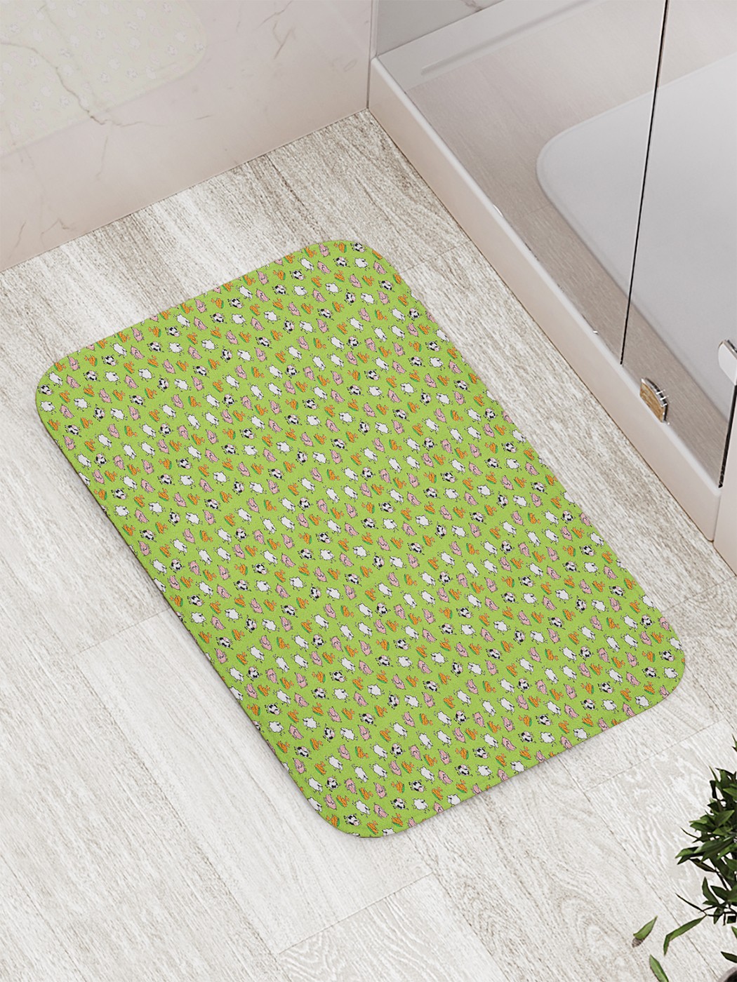 

bath_66886 Коврик противоскользящий для ванной, сауны, бассейна, 77х52 см