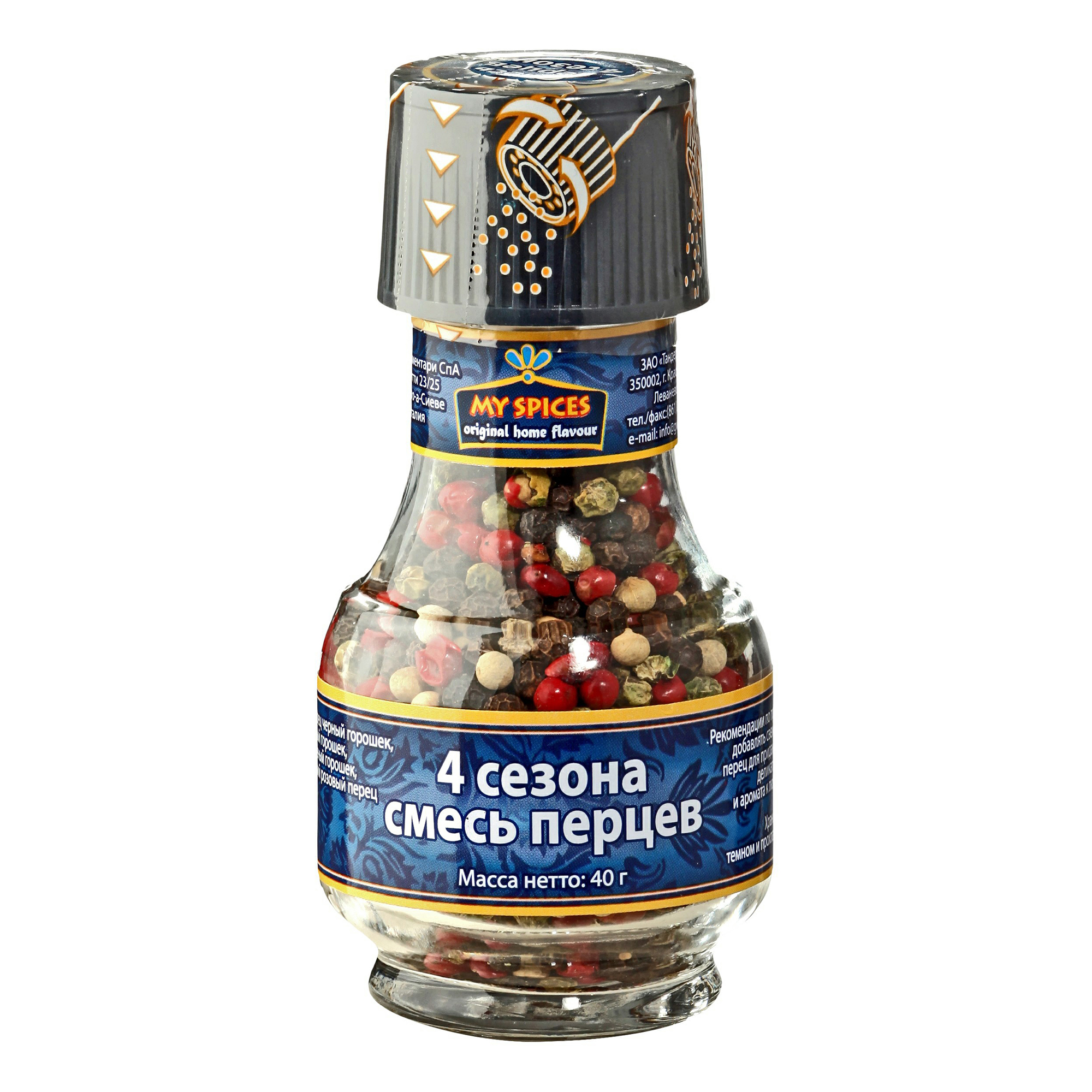 

Смесь перцев My Spices 4 сезона горошек 40 г