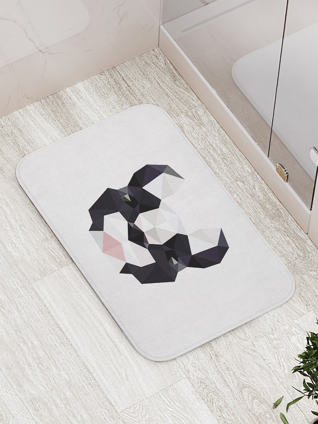 

bath_66877 Коврик противоскользящий для ванной, сауны, бассейна, 77х52 см