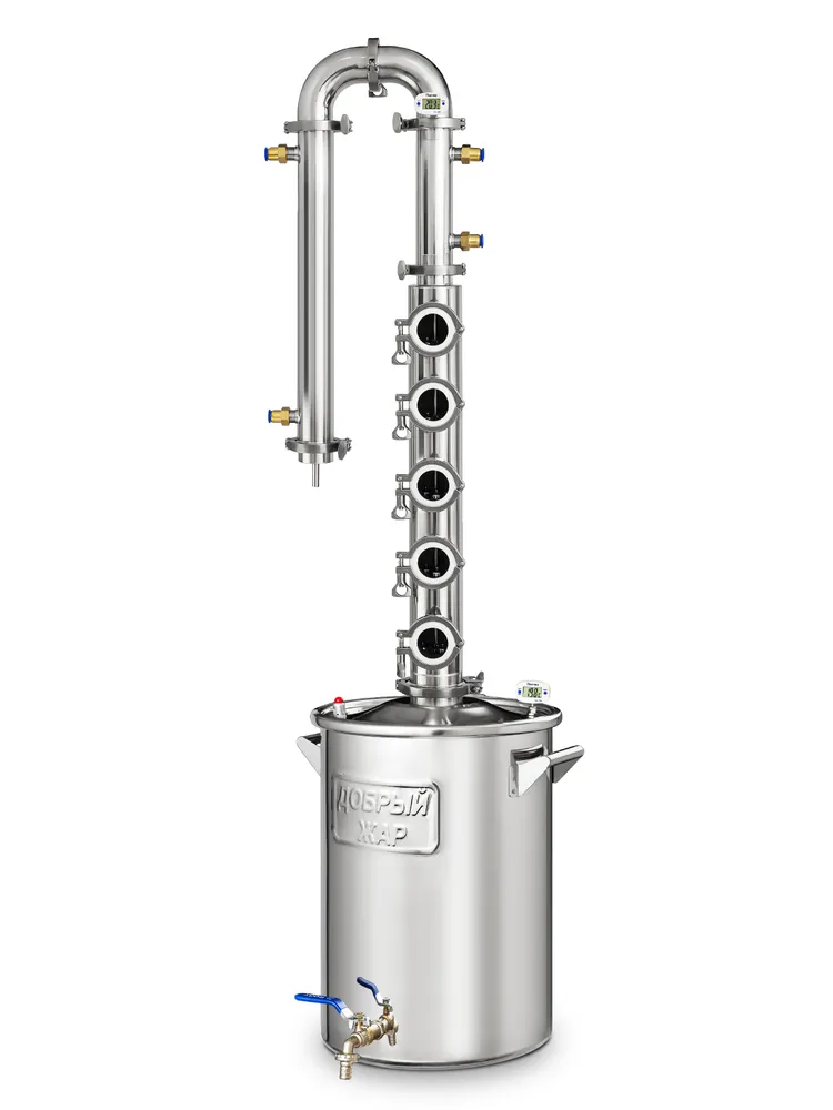 

Самогонный аппаратФлейта - 5, 7 трубок, 30 литров