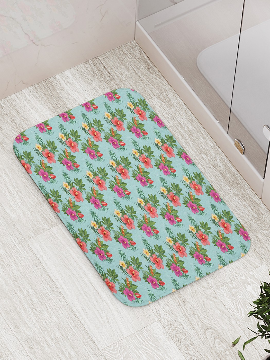

bath_66859 Коврик противоскользящий для ванной, сауны, бассейна, 77х52 см