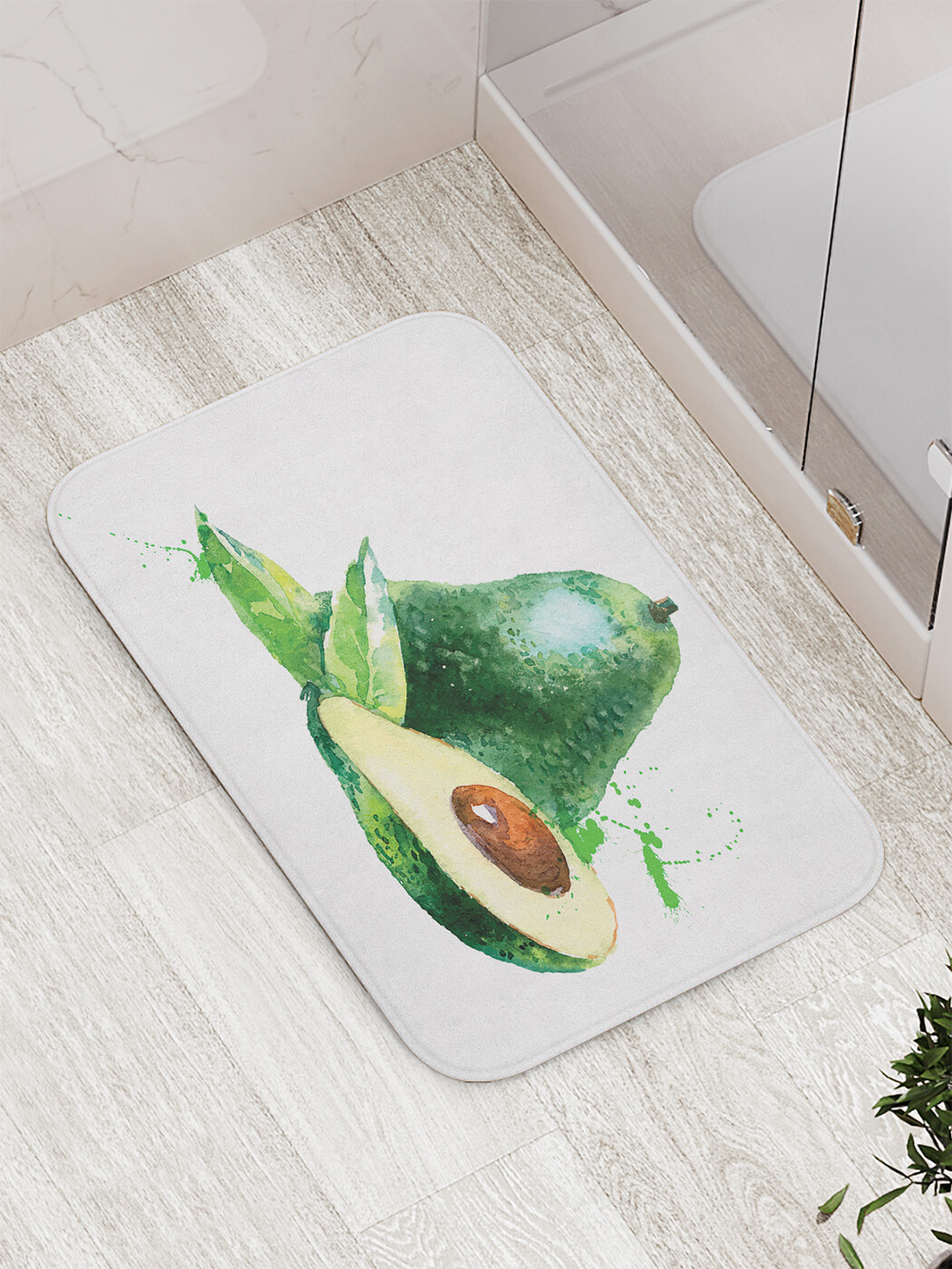 

bath_66841 Коврик противоскользящий для ванной, сауны, бассейна, 77х52 см