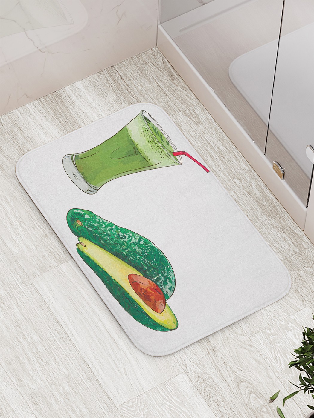 

bath_66830 Коврик противоскользящий для ванной, сауны, бассейна, 77х52 см
